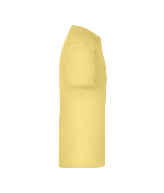 Enfant T-shirt enfant manches courtes Jaune-clair 7197