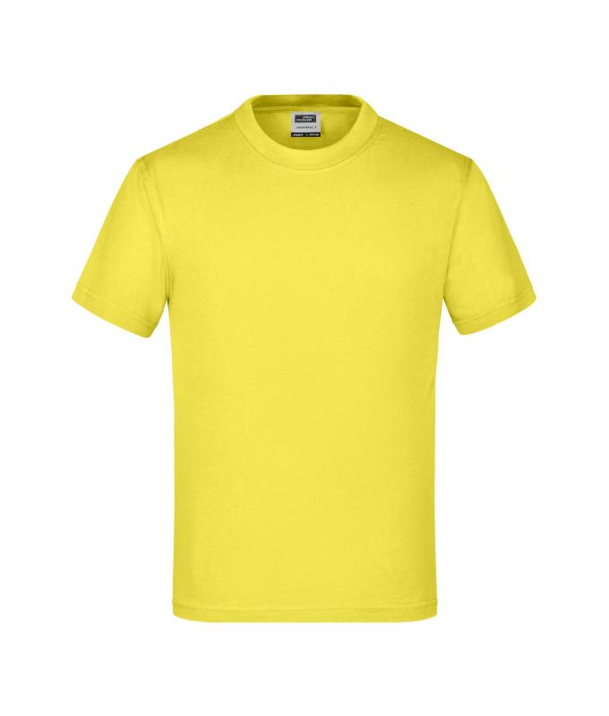 Enfant T-shirt enfant manches courtes Jaune 7197