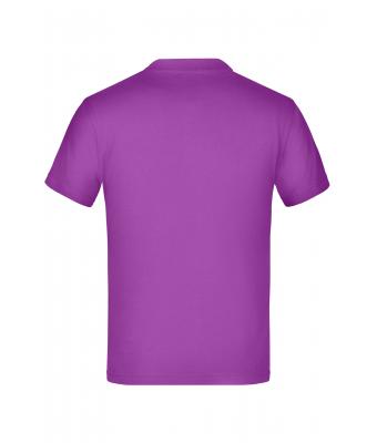 Enfant T-shirt enfant manches courtes Pourpre 7197