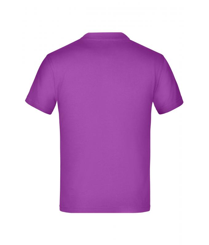 Enfant T-shirt enfant manches courtes Pourpre 7197