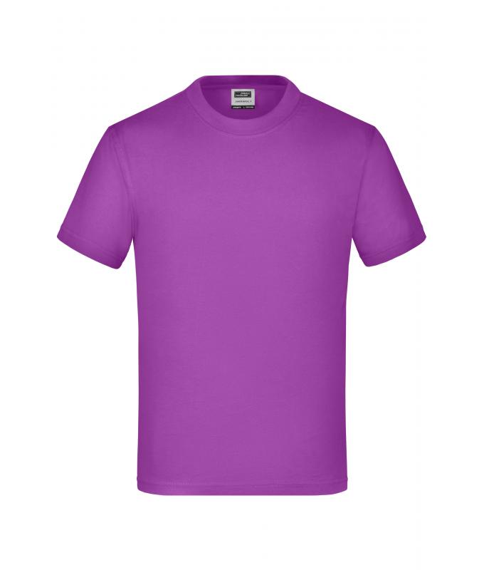 Enfant T-shirt enfant manches courtes Pourpre 7197