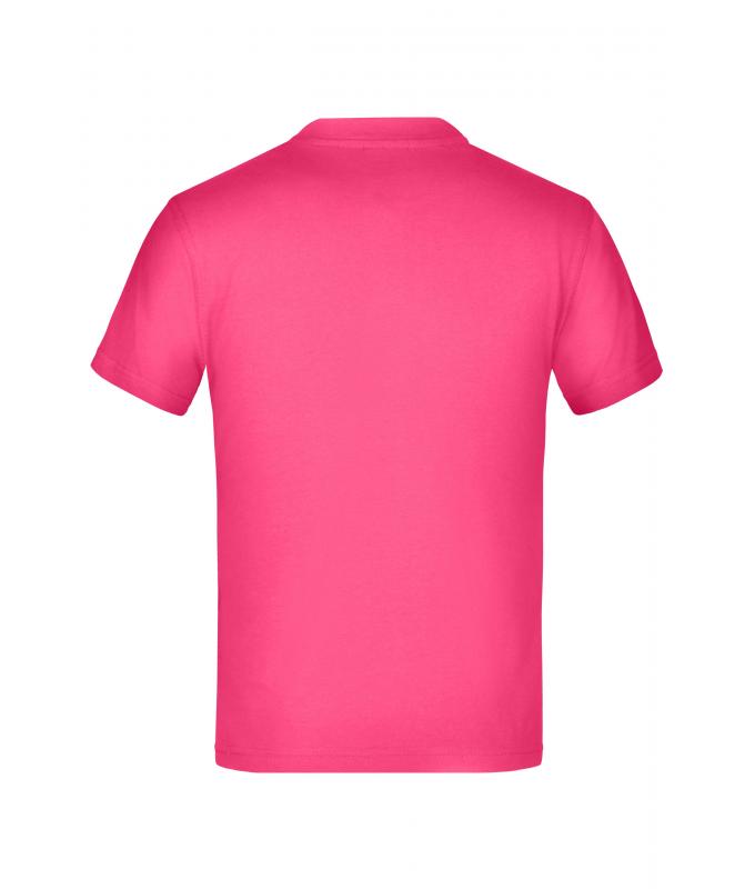 Enfant T-shirt enfant manches courtes Rose-vif 7197