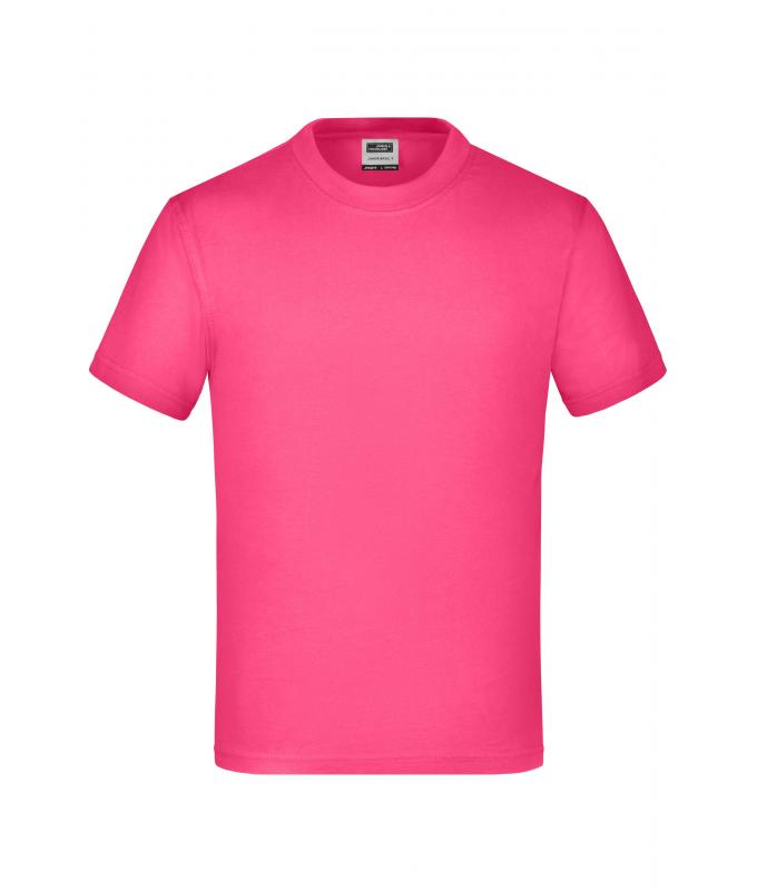 Enfant T-shirt enfant manches courtes Rose-vif 7197
