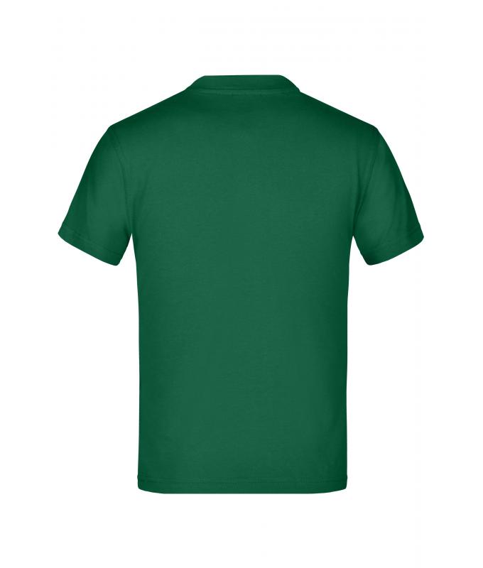 Enfant T-shirt enfant manches courtes Vert-foncé 7197