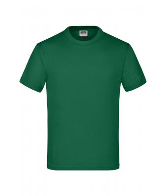 Enfant T-shirt enfant manches courtes Vert-foncé 7197