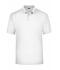 Homme Polo piqué homme Blanc 7198