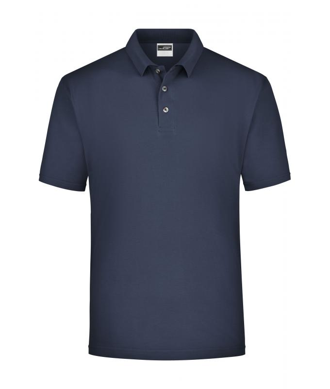 Herren Polo-Piqué Medium Navy 7198