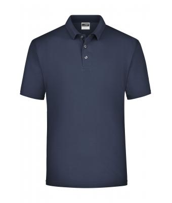 Heren Polo Piqué Medium Navy 7198