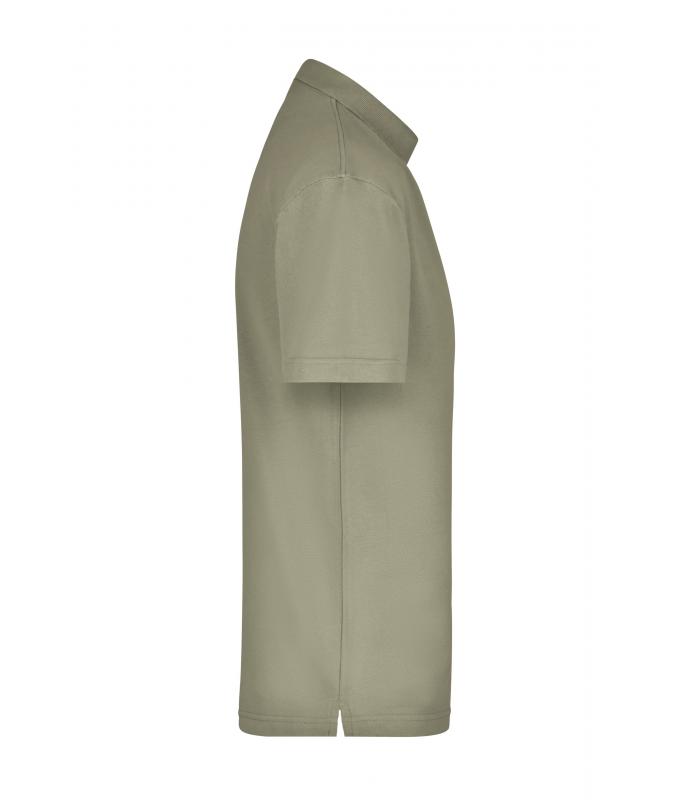 Herren Polo-Piqué Medium Khaki 7198