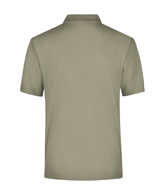 Herren Polo-Piqué Medium Khaki 7198