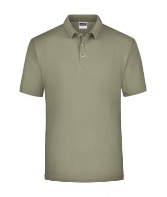 Heren Polo Piqué Medium Khaki 7198