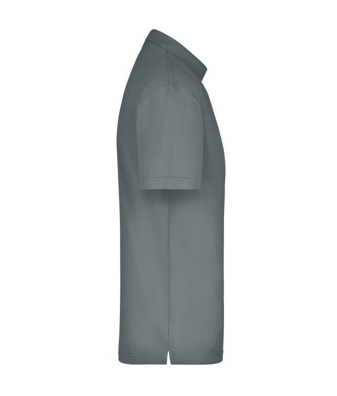Herren Polo-Piqué Medium Dark-grey 7198
