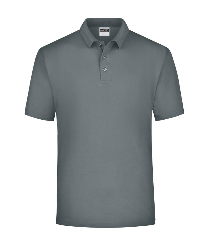 Herren Polo-Piqué Medium Dark-grey 7198