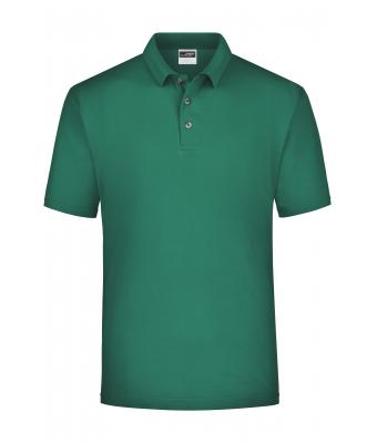 Men Polo Piqué Medium Dark-green 7198