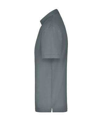 Men Polo Piqué Medium Dark-grey 7198