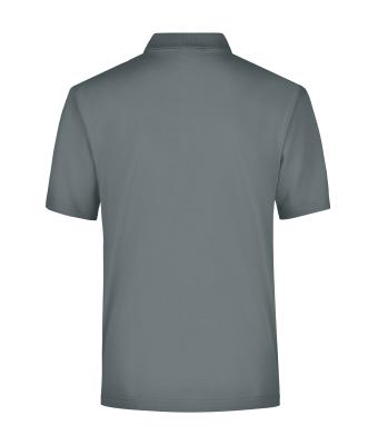 Men Polo Piqué Medium Dark-grey 7198