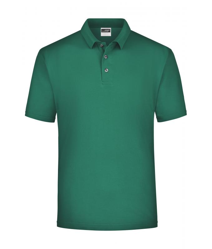 Herren Polo-Piqué Medium Dark-green 7198