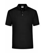 Heren Polo Piqué Medium Zwart 7198