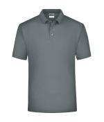 Heren Polo Piqué Medium Donkergrijs 7198