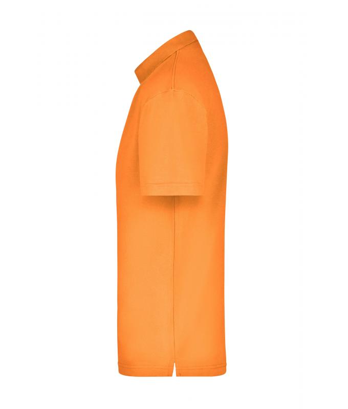 Heren Polo Piqué Medium Oranje 7198