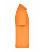 Heren Polo Piqué Medium Oranje 7198