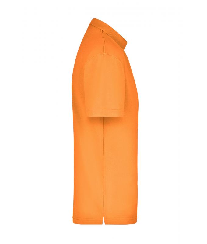 Heren Polo Piqué Medium Oranje 7198