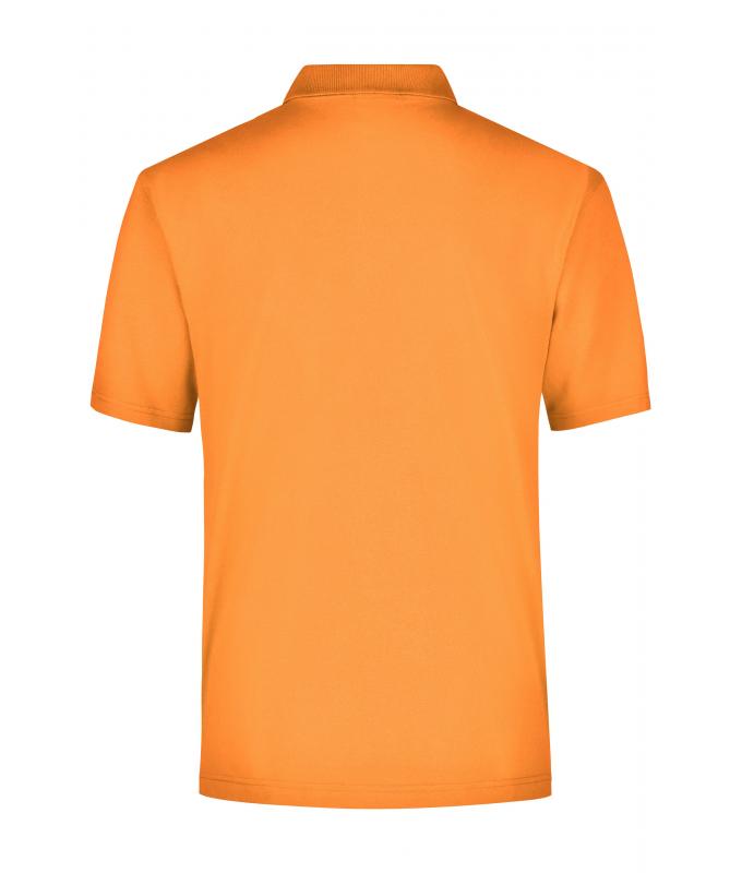 Heren Polo Piqué Medium Oranje 7198