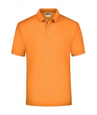 Heren Polo Piqué Medium Oranje 7198