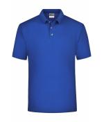 Heren Polo Piqué Medium Donkerroyal 7198