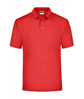 Heren Polo Piqué Medium Rood 7198