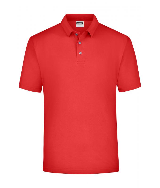 Herren Polo-Piqué Medium Red 7198