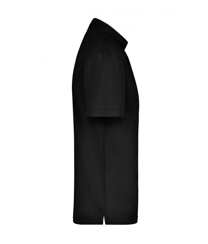 Herren Polo-Piqué Medium Black 7198