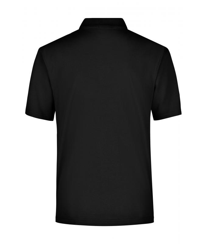 Herren Polo-Piqué Medium Black 7198
