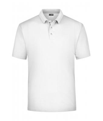 Herren Polo-Piqué Medium White 7198