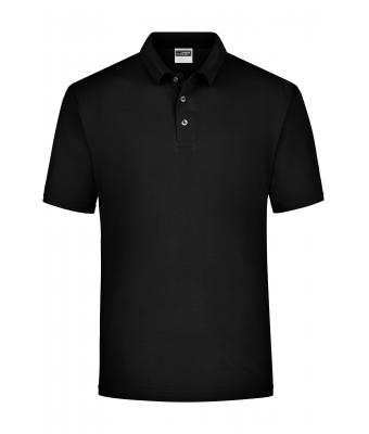 Heren Polo Piqué Medium Zwart 7198