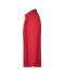 Unisex Polo Piqué Heavy Long-Sleeved Rood 7200