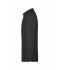 Unisex Polo Piqué Heavy Long-Sleeved Zwart 7200