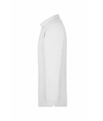 Unisexe Polo piqué manches longues homme Blanc 7200