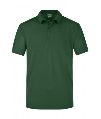 Homme Polo piqué polycoton Vert-foncé 7203