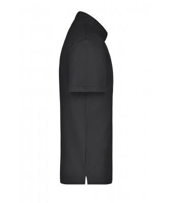 Men Polo Piqué Pocket Black 7204