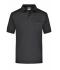 Men Polo Piqué Pocket Black 7204