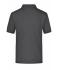 Heren Polo Piqué Pocket Antraciet-melange 7204