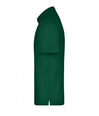 Heren Polo Piqué Pocket Donkergroen 7204