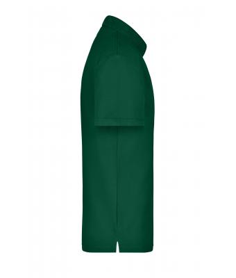 Heren Polo Piqué Pocket Donkergroen 7204