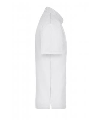 Heren Polo Piqué Pocket Wit 7204