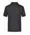 Heren Polo Piqué Pocket Zwart 7204
