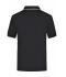 Herren Polo Tipping Black/silver 7207