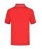 Men Polo Tipping Red/white 7207