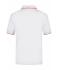 Men Polo Tipping White/red 7207