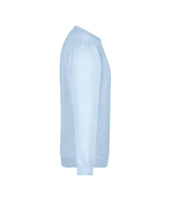 Unisex Round-Sweat Heavy Light-blue 7209